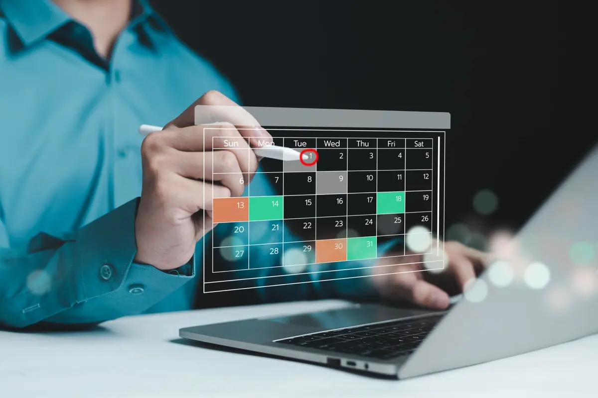 Scheduling ADGM compliance dates on a digital calendar so no renewal or filing is missed