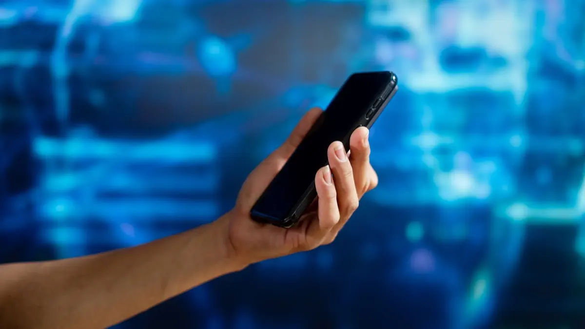 A smartphone payments app, the kind of business that may need financial services authorisation rather than a commercial licence